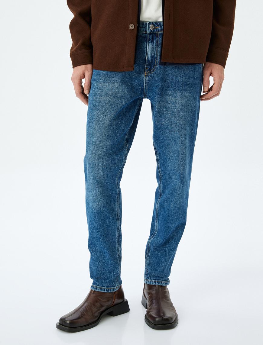   Normal Bel Tapered Fit Jean Pantolon - Joe Jean