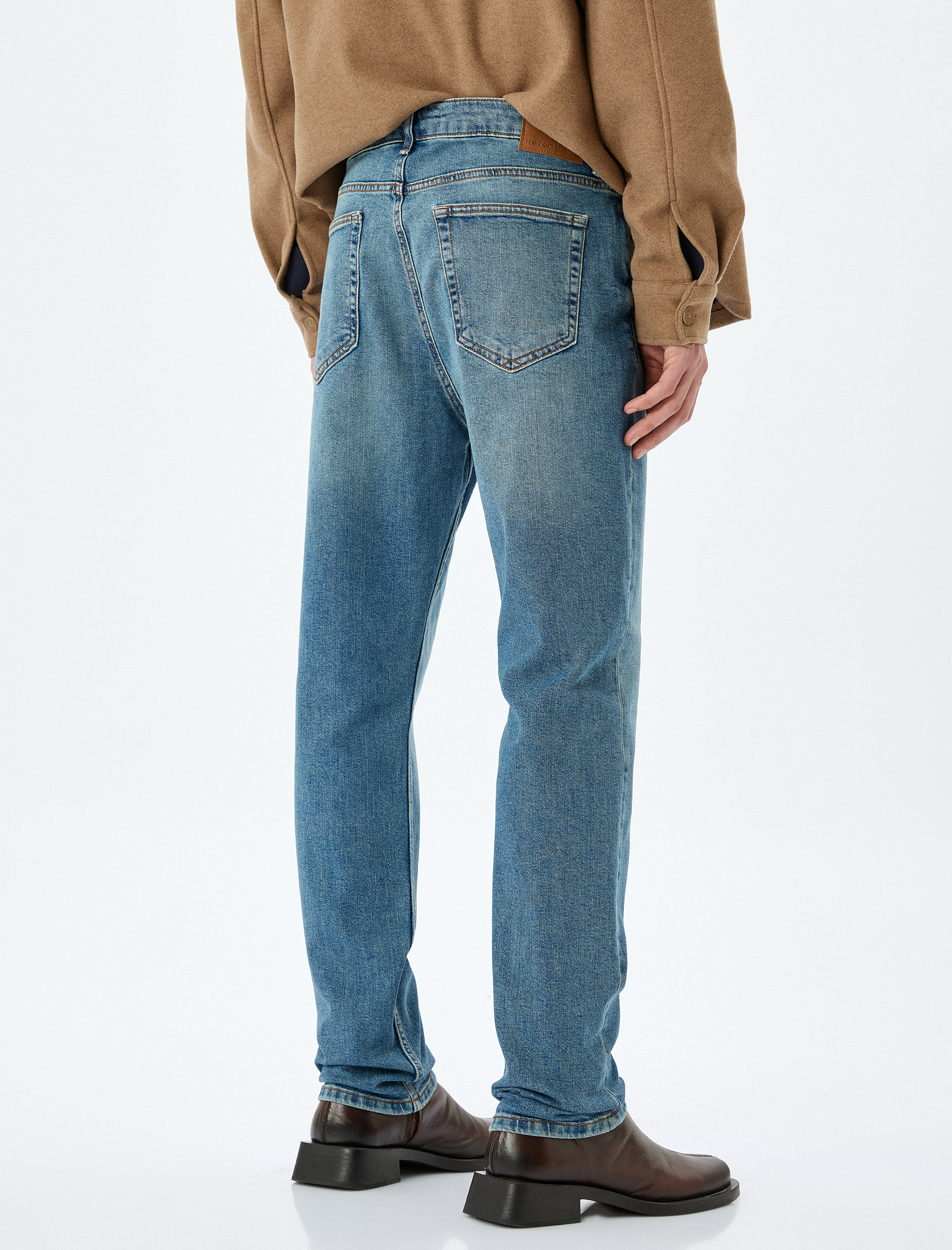   Slim Fit Kot Pantolon - Brad Jean