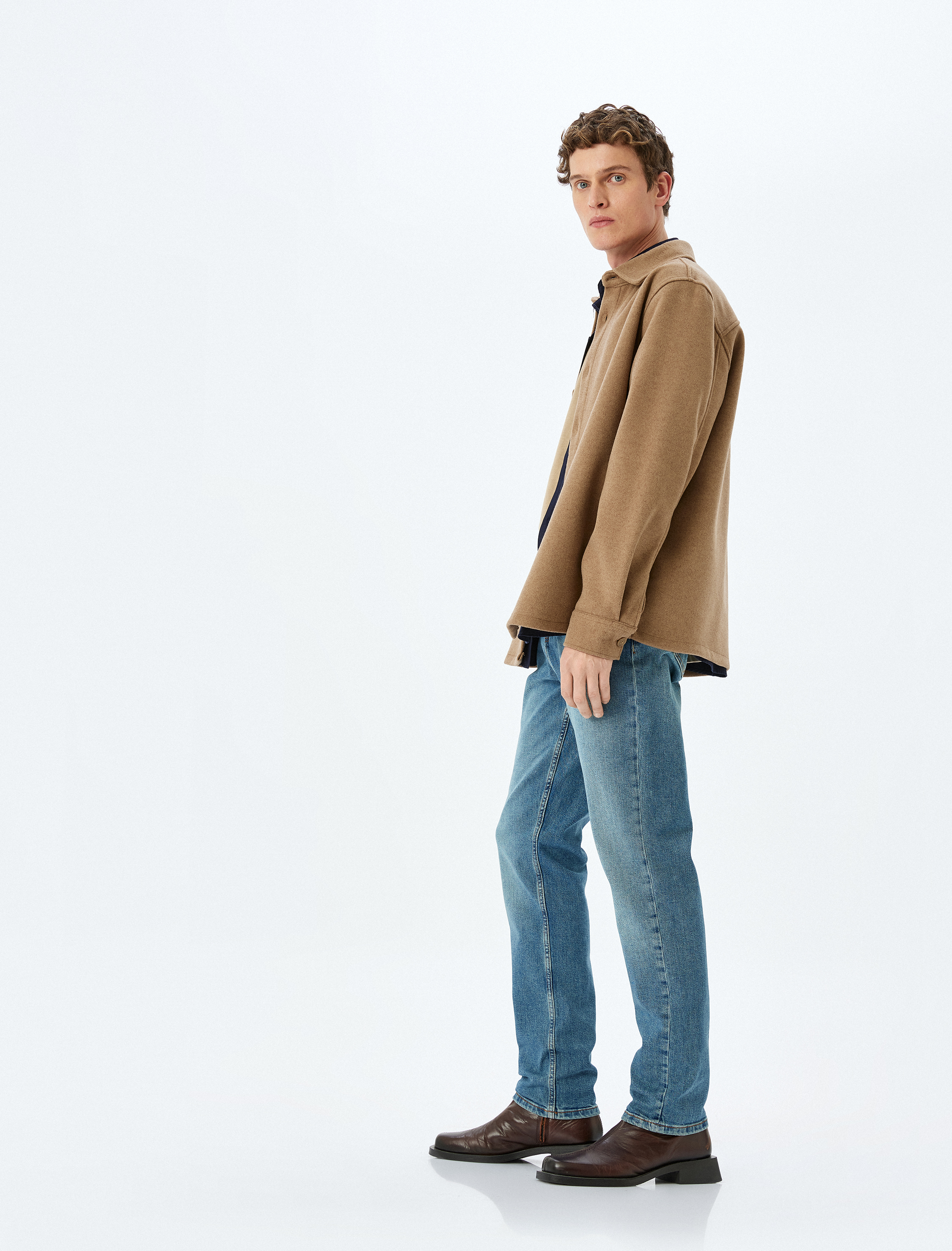   Slim Fit Kot Pantolon - Brad Jean