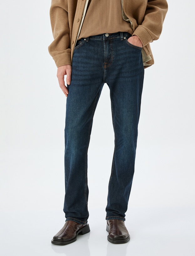 Straight Fit Kot Pantolon - Mark Jean_2