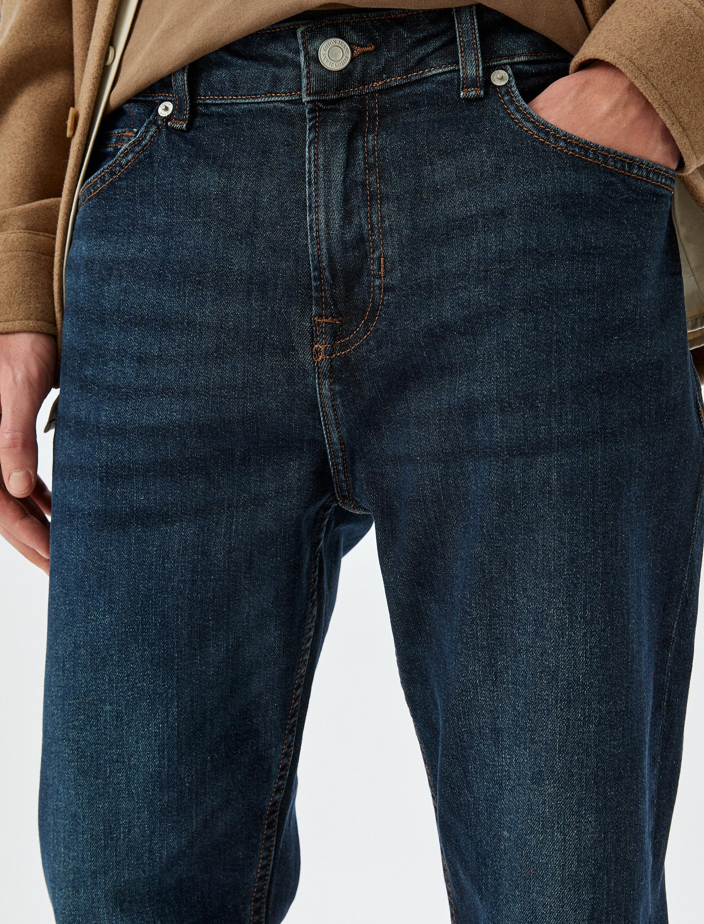   Straight Fit Kot Pantolon - Mark Jean