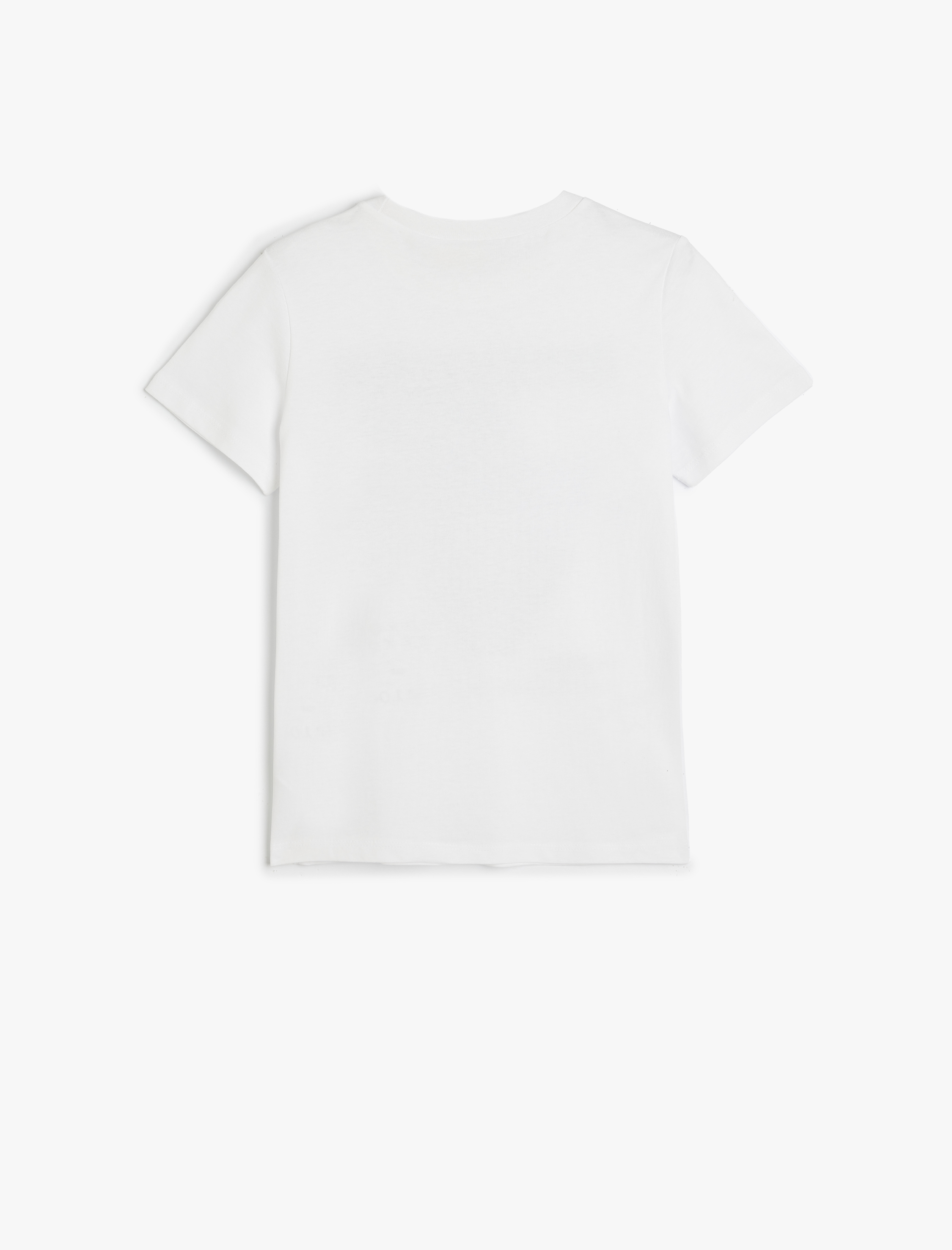  Erkek Çocuk Dinozorlu Tişört Kısa Kollu Bisiklet Yaka Pamuklu