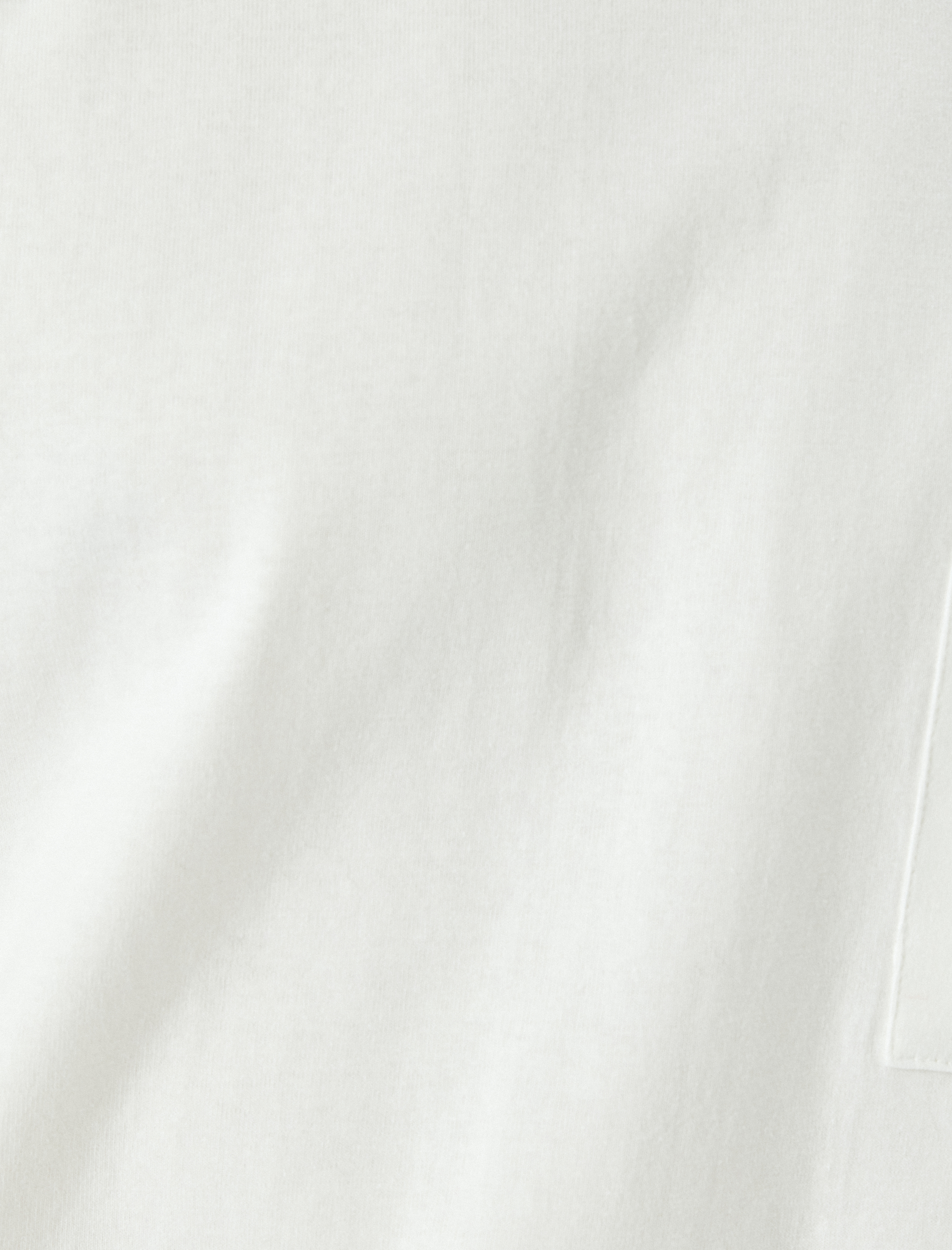   Kısa Kollu Bisiklet Yaka Cep Detaylı Tok Kumaş Pamuklu Oversize Tişört