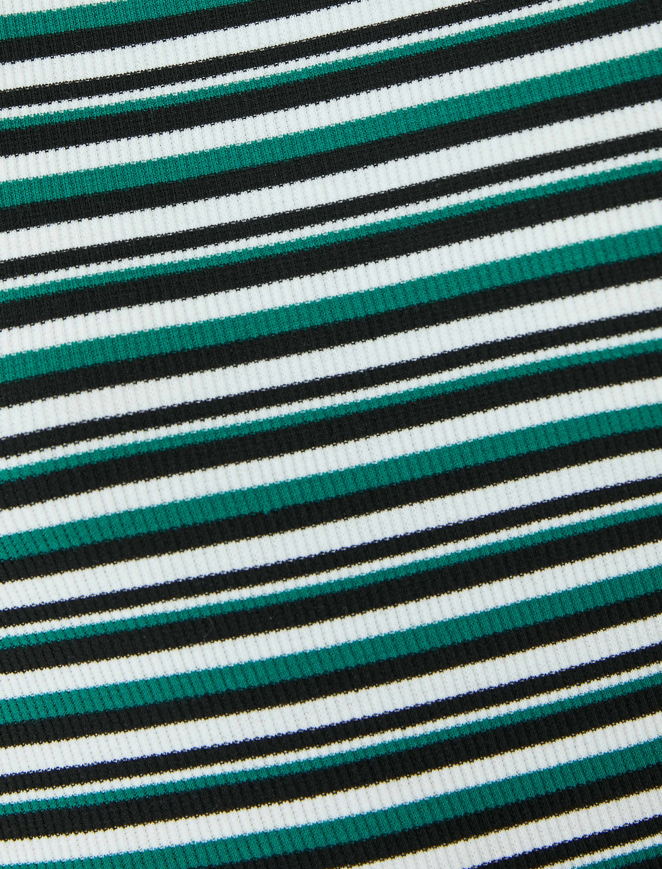   Bisiklet Yaka Kısa Kollu Fitilli Mini Bodycon Elbise