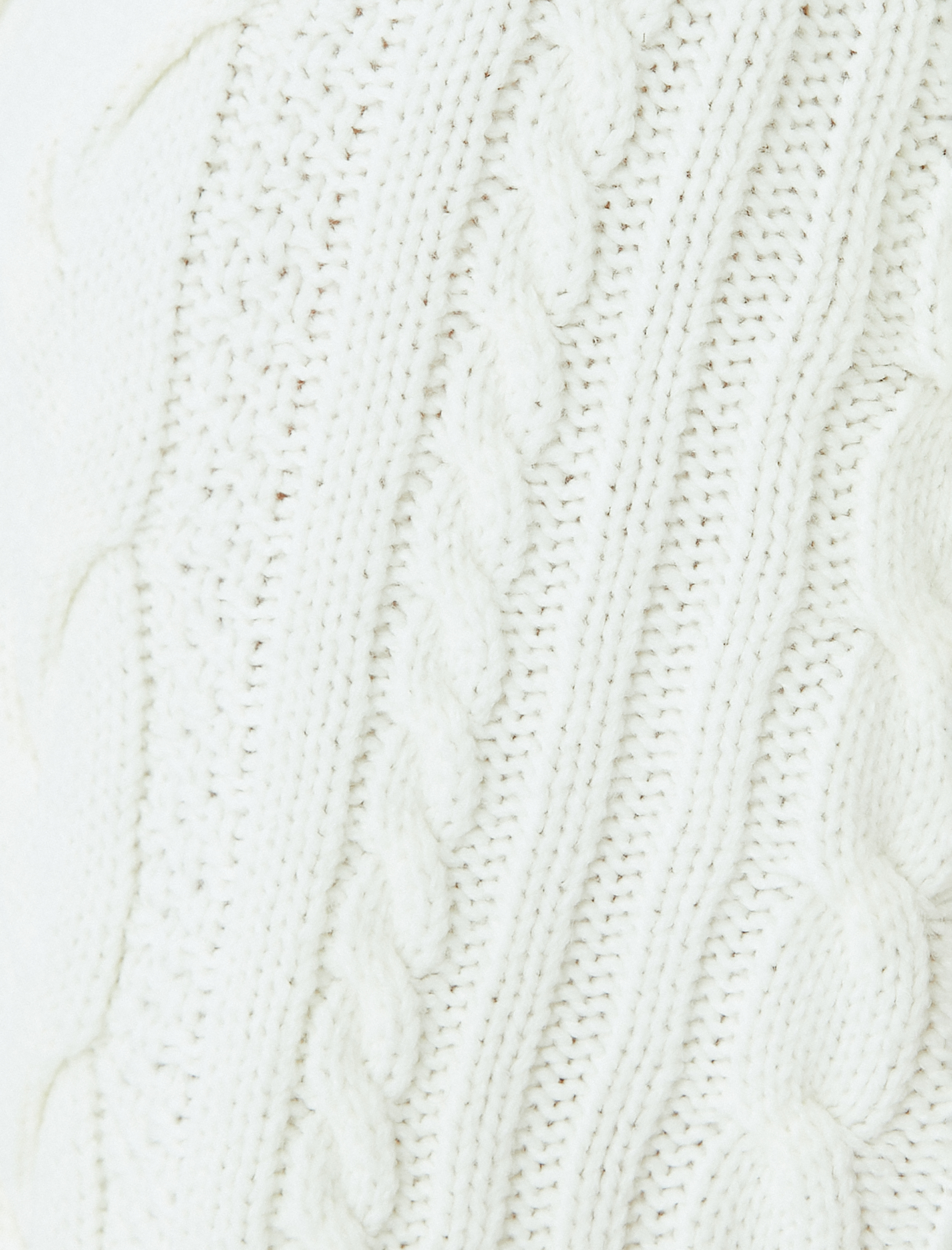   Düğmeli Balıkçı Taka Saç Örgü Süveter