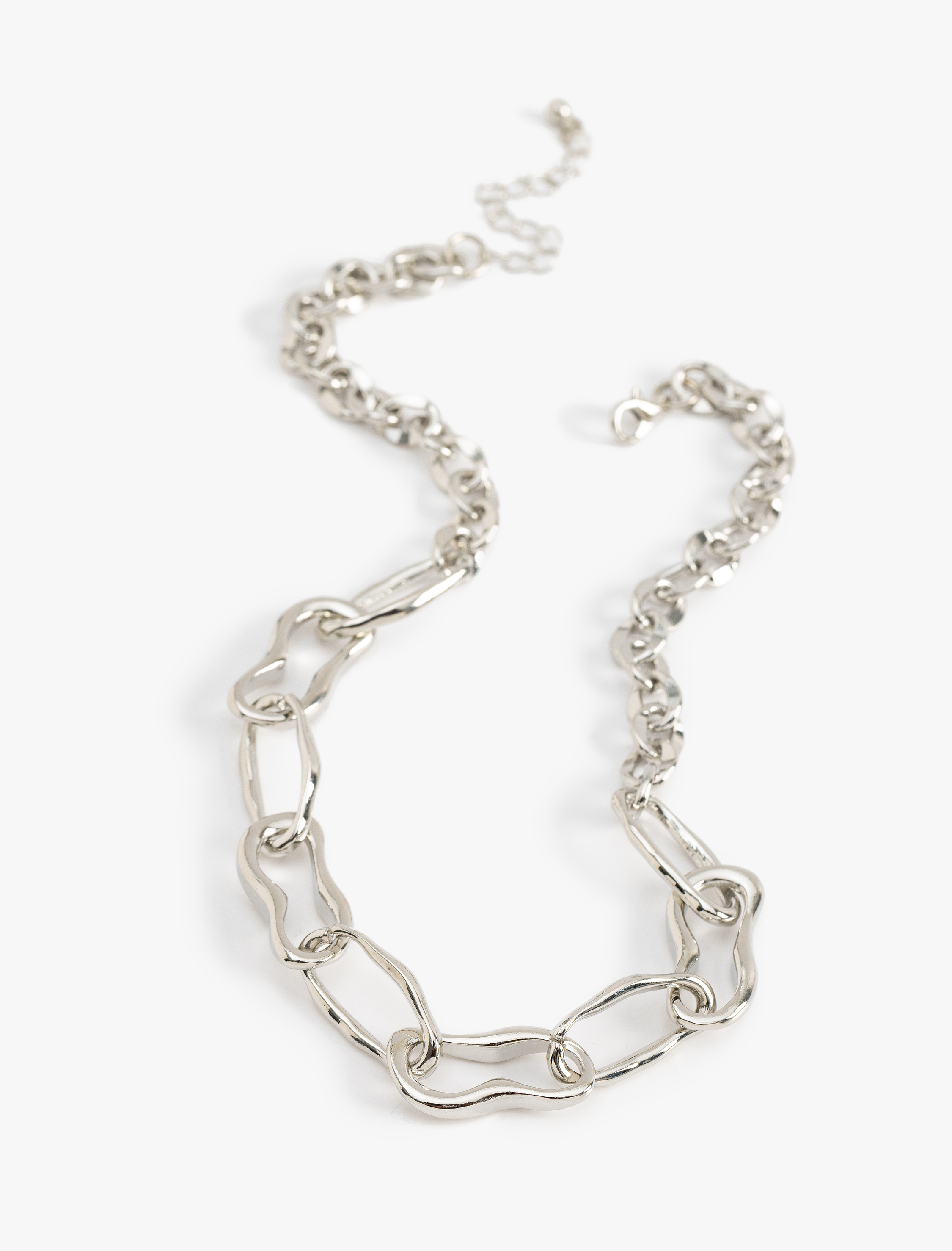  Kadın Büyük Boy Kısa Zincir Kolye