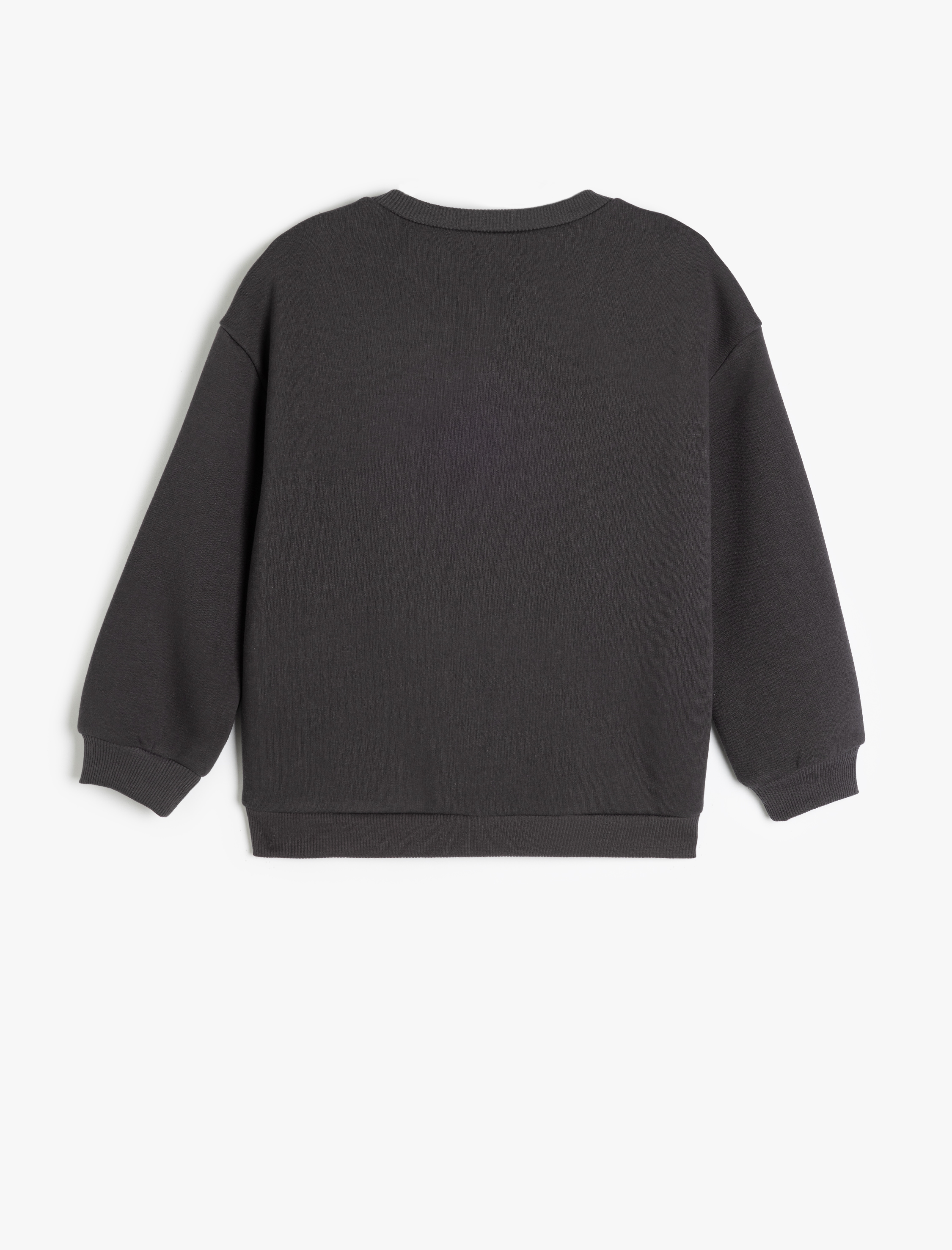  Kız Çocuk Bugs Bunny Baskılı Lisanslı Pamuklu Uzun Kollu Şardonlu Sweatshirt