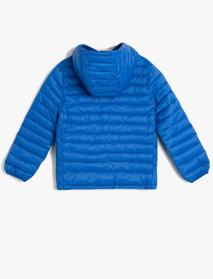 Erkek Çocuk Mevsimlik Mont Kapşonlu Cepli