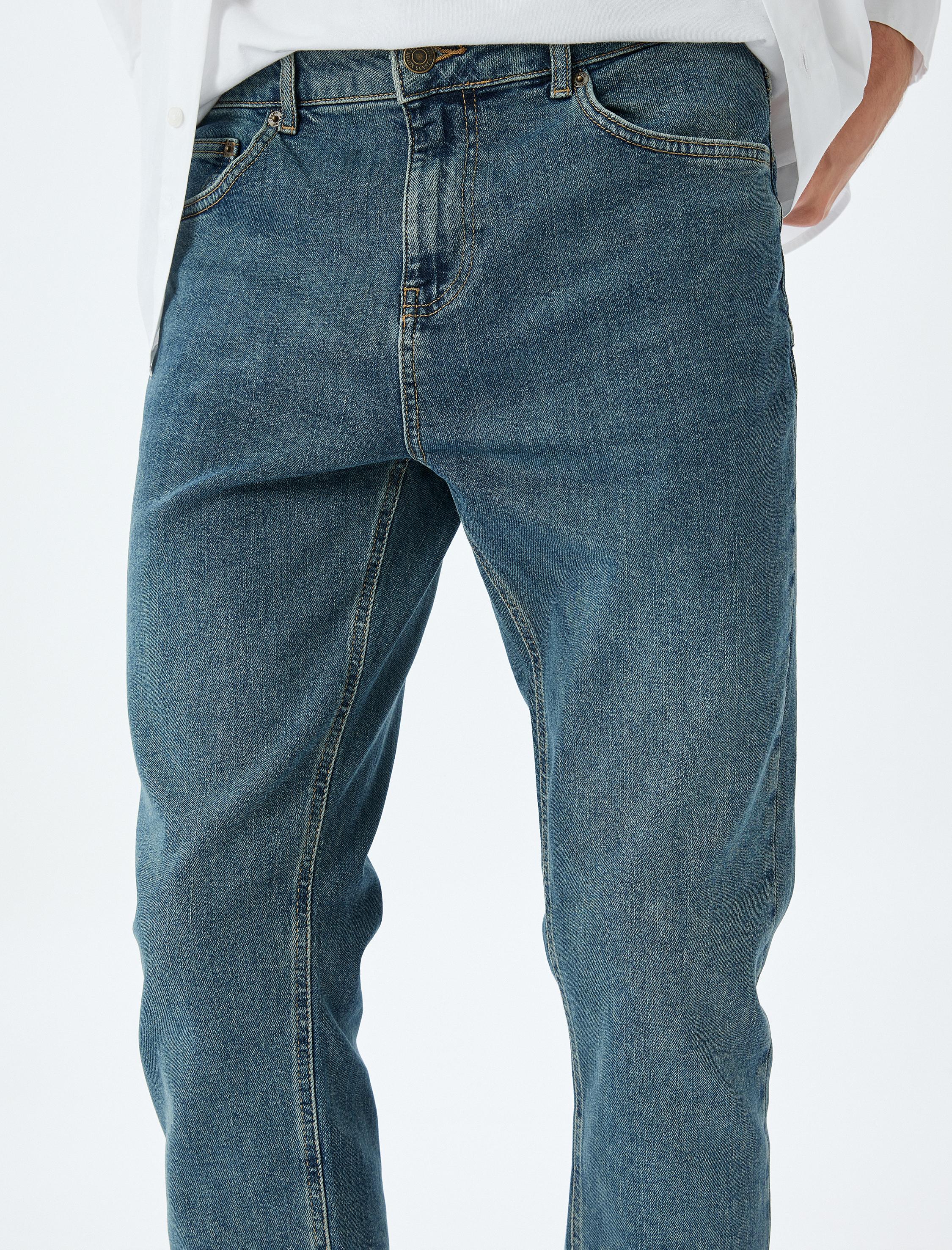   Slim Fit Kot Pantolon - Brad Jean