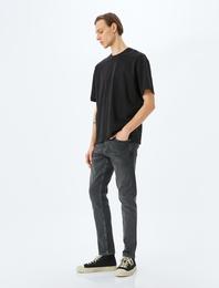 Slim Fit Kot Pantolon - Brad Jean