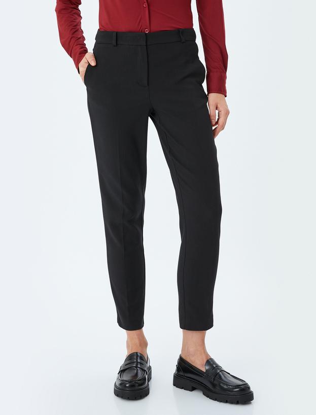 Cepli Slim Fit Cigarette Kumaş Pantolon_2