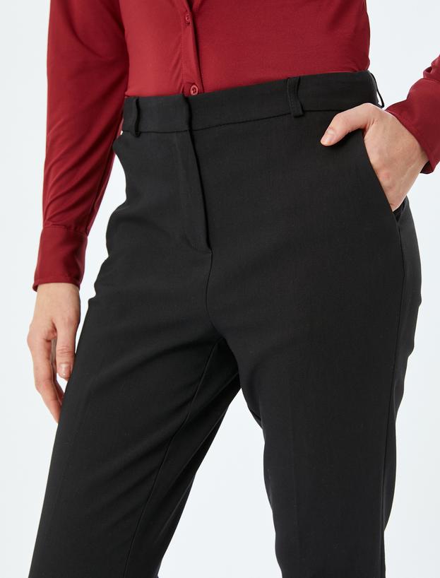 Cepli Slim Fit Cigarette Kumaş Pantolon_4