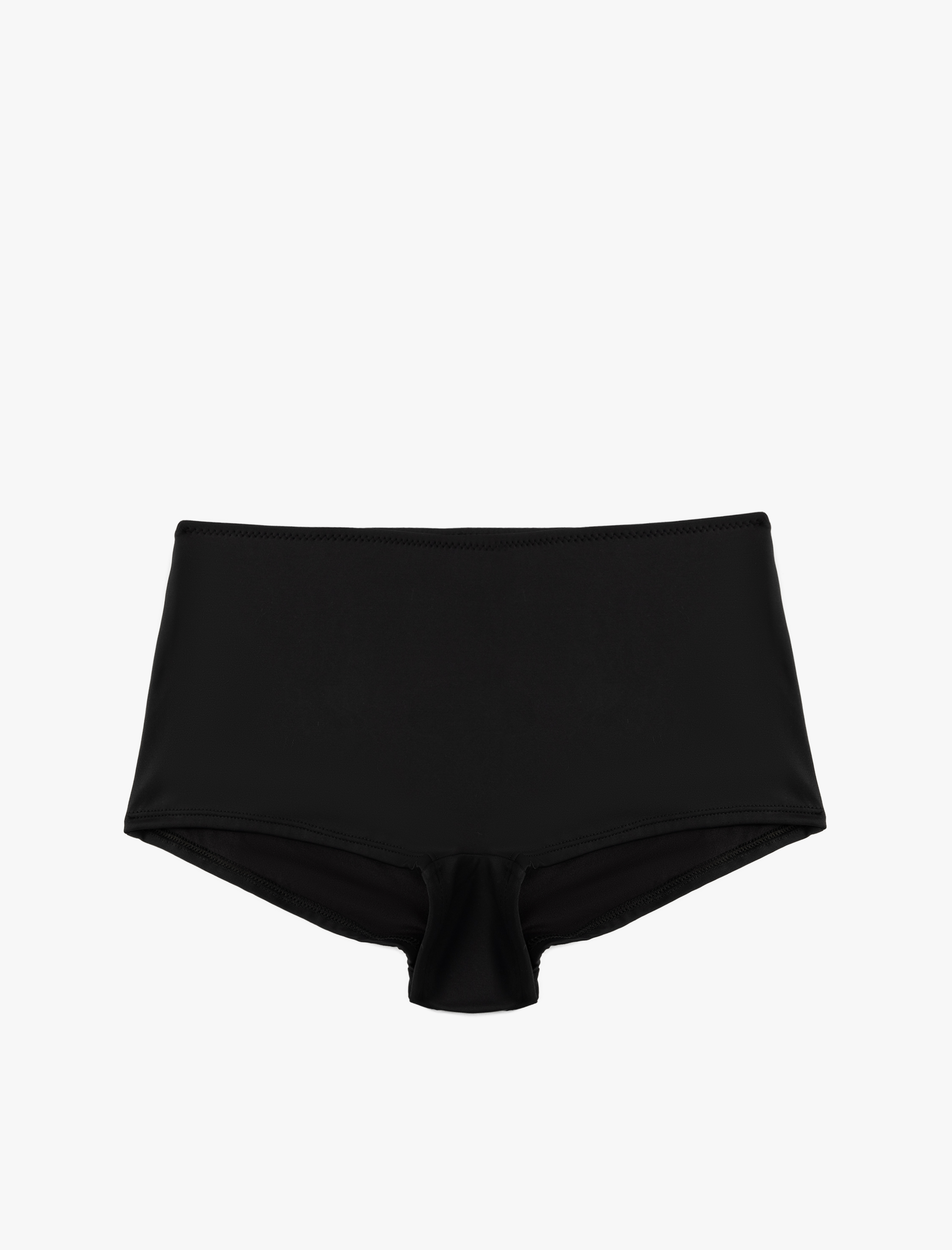 Koton Kadın Standart Bel Astarlı Şort Bikini Altı -1