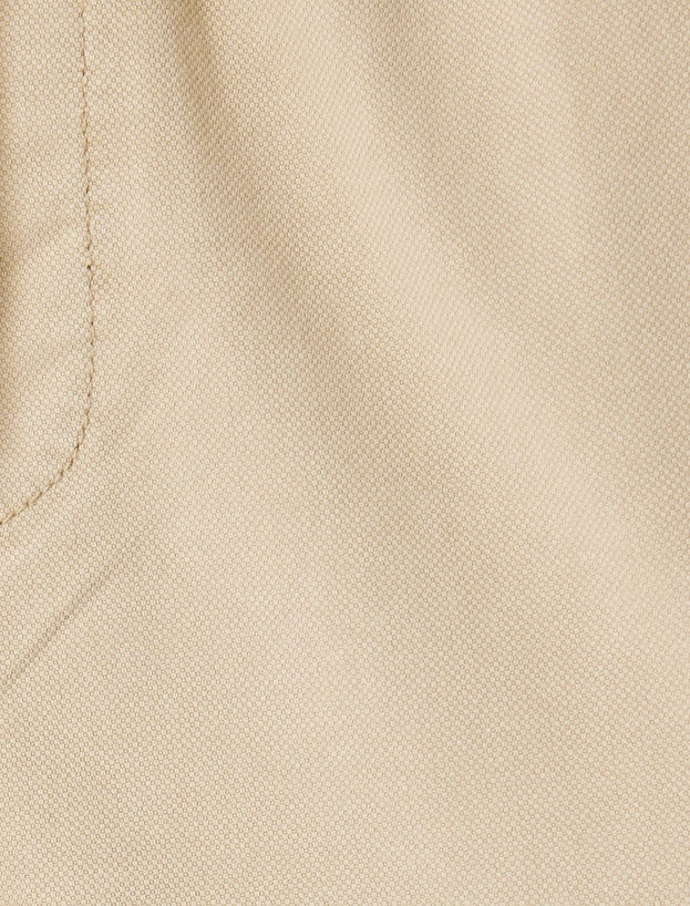 Kanvas Pamuklu Beli Bağcıklı Chino Cep Detaylı Jogger Pantolon_5