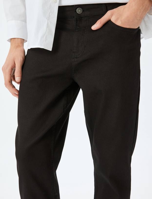 Slim Fit Kot Pantolon - Brad Jean_4
