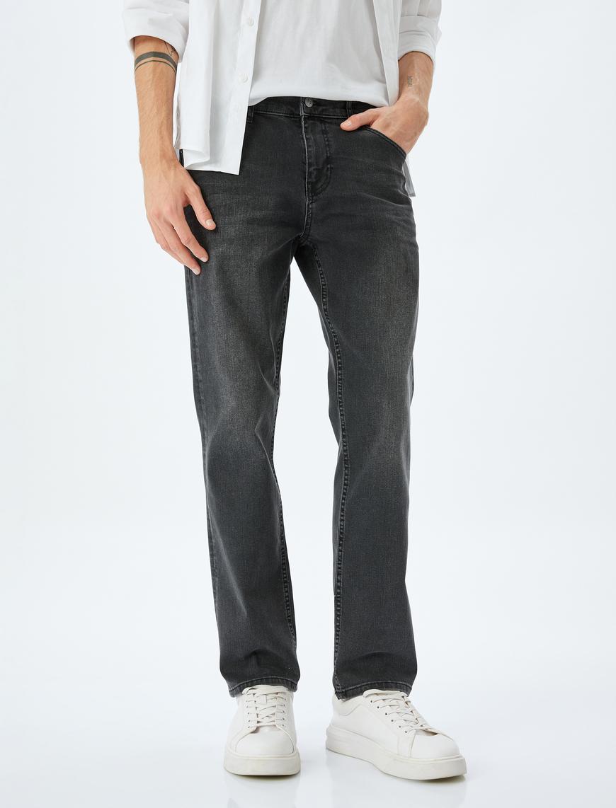   Straight Fit Kot Pantolon - Mark Jean