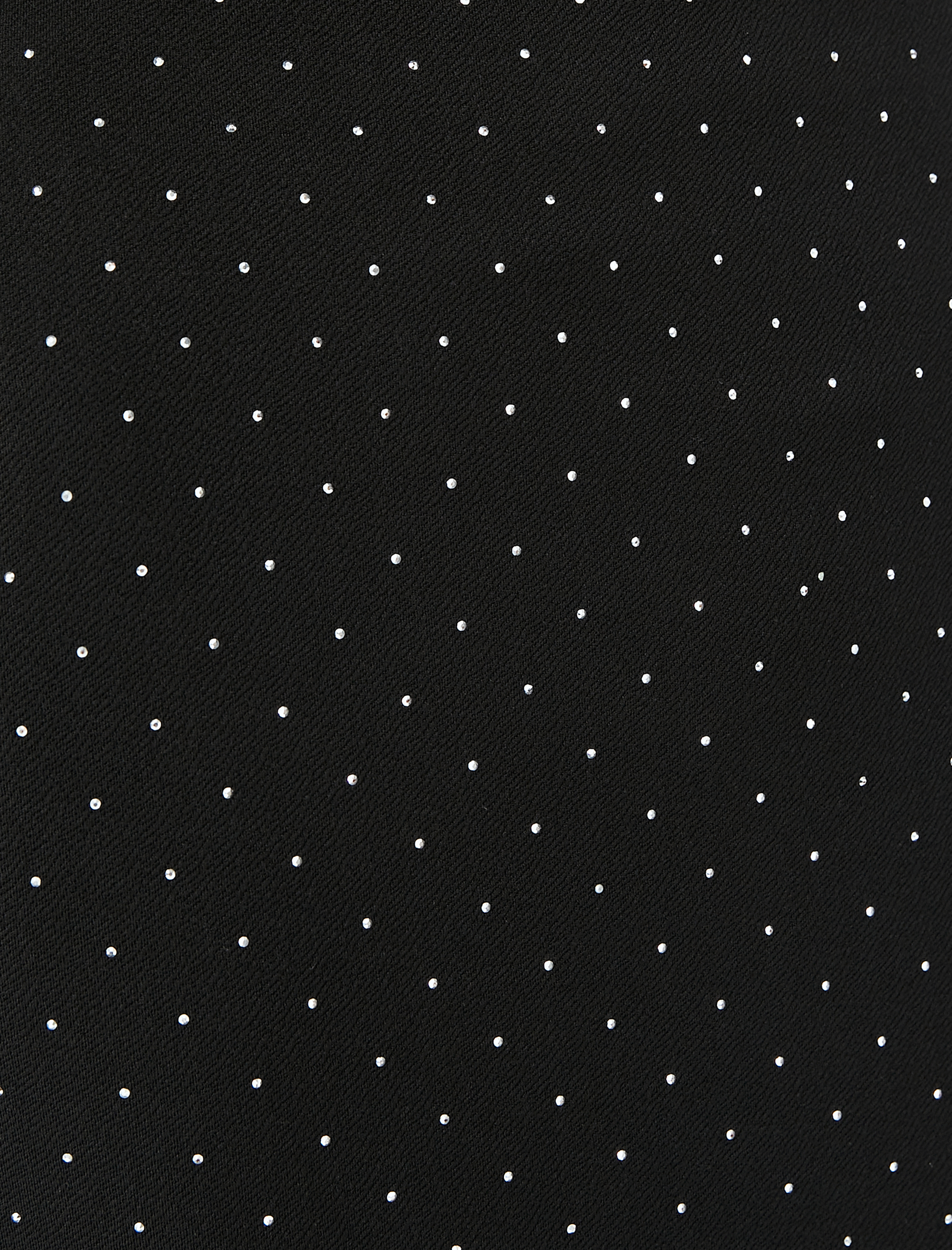   Midi Boy Taşlı Yırtmaç Detaylı Normal Bel Kalem Abiye Etek