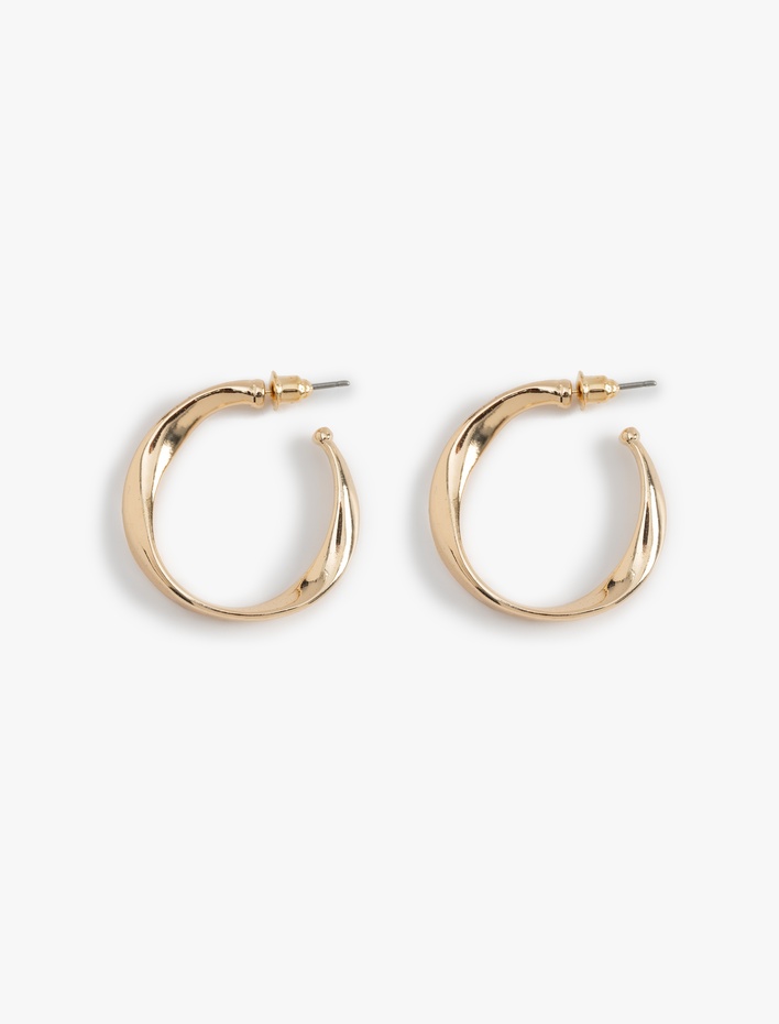 Kadın Burgu Halka Küpe