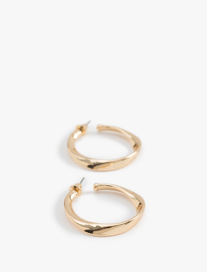 Kadın Burgu Halka Küpe