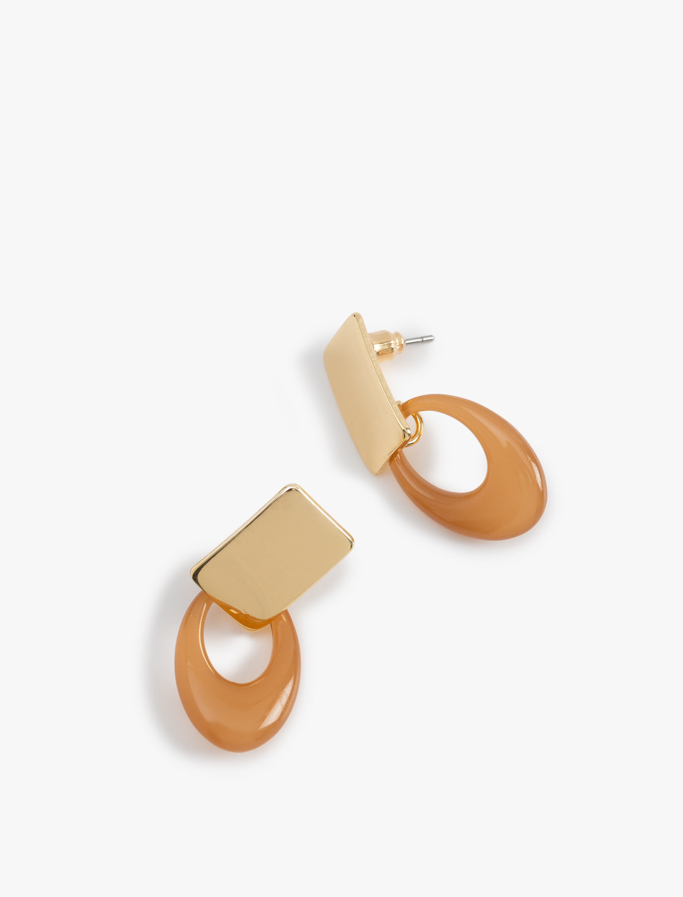  Kadın Büyük Boy Geometrik Sallantılı Küpe