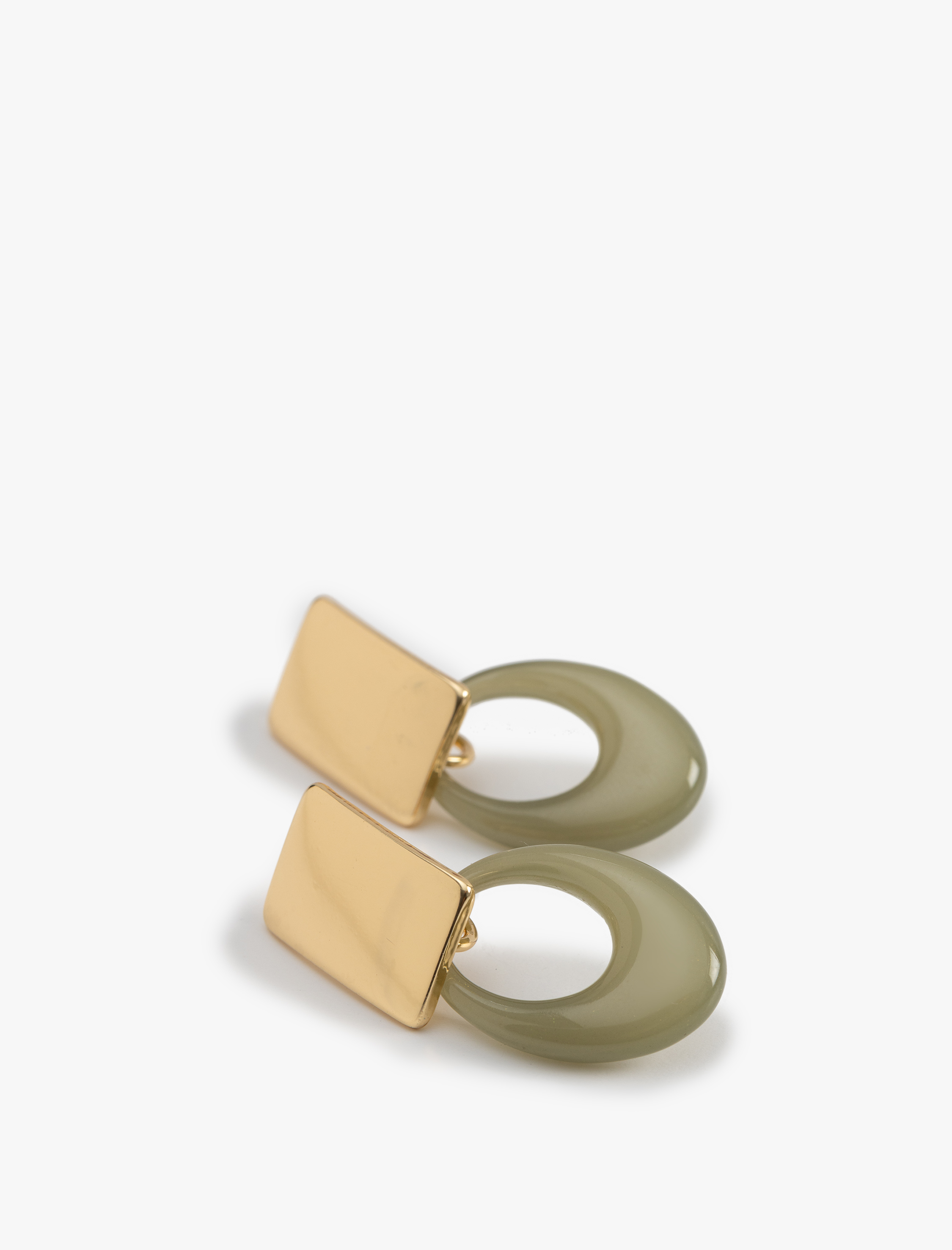  Kadın Büyük Boy Geometrik Sallantılı Küpe