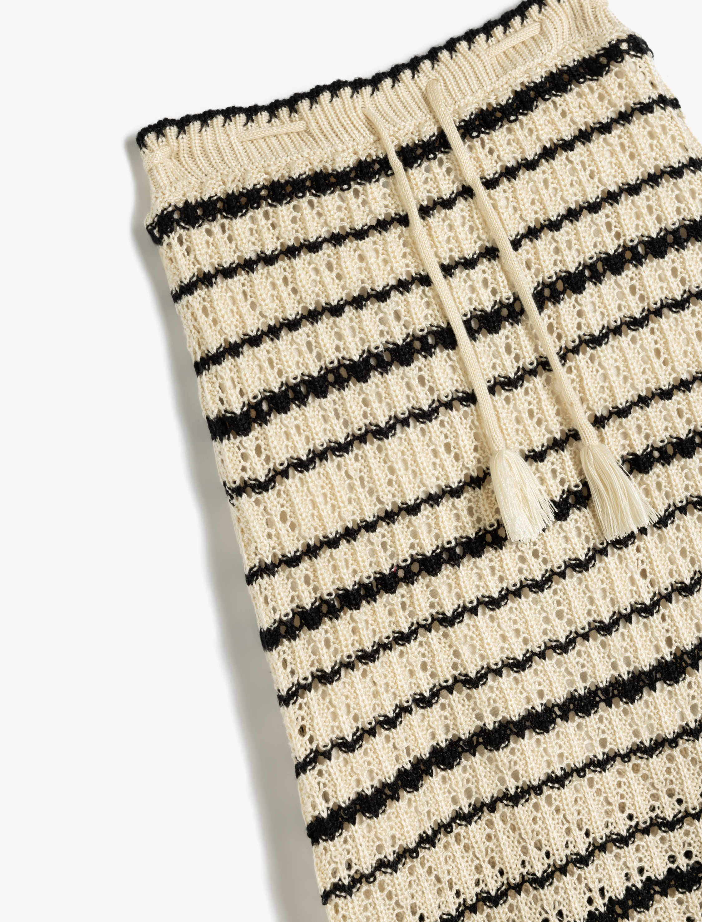  Kız Çocuk Ajurlu Midi Etek Bağlamam Detaylı