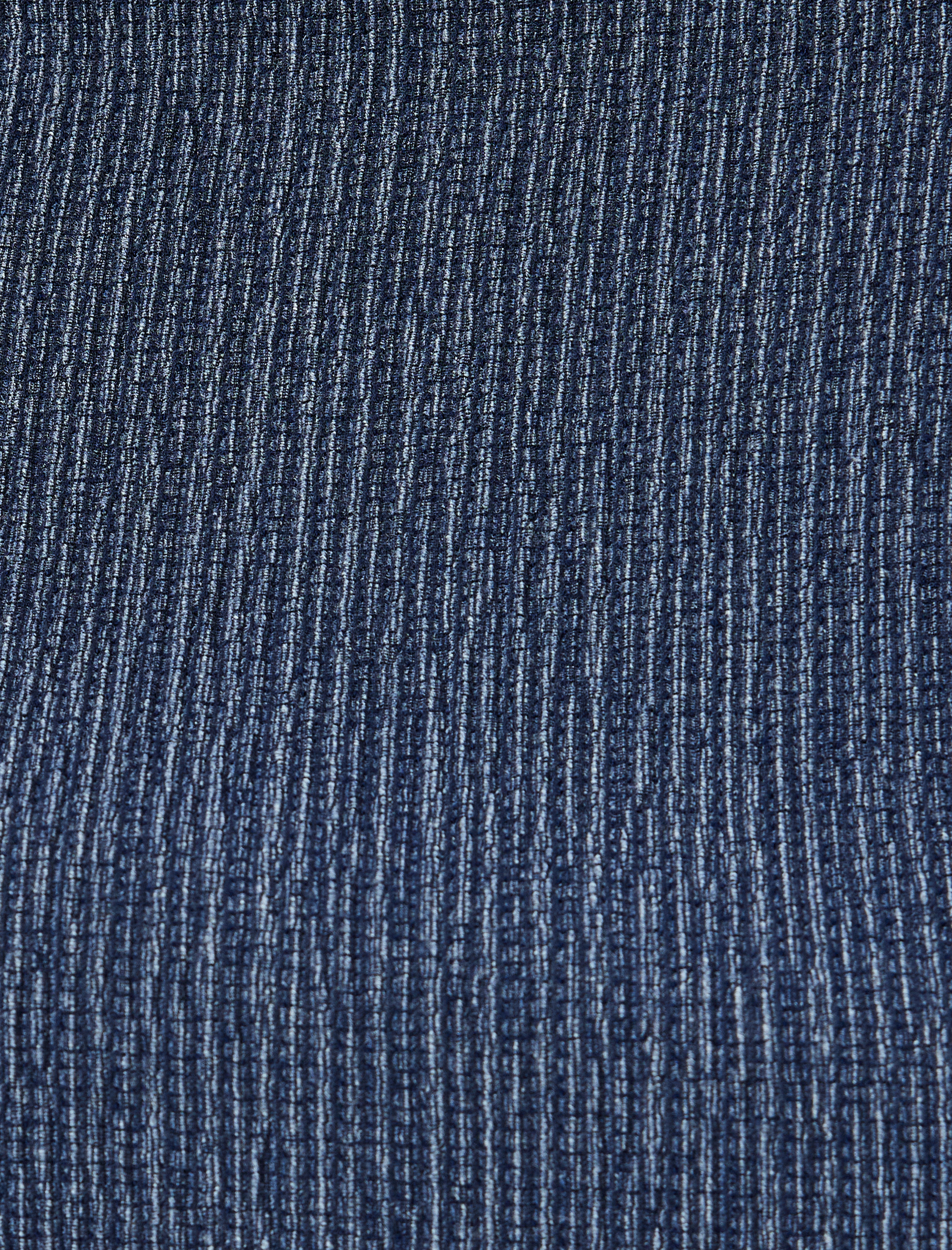   Bisiklet Yaka Dokulu Uzun Kollu Slim Fit Tişört