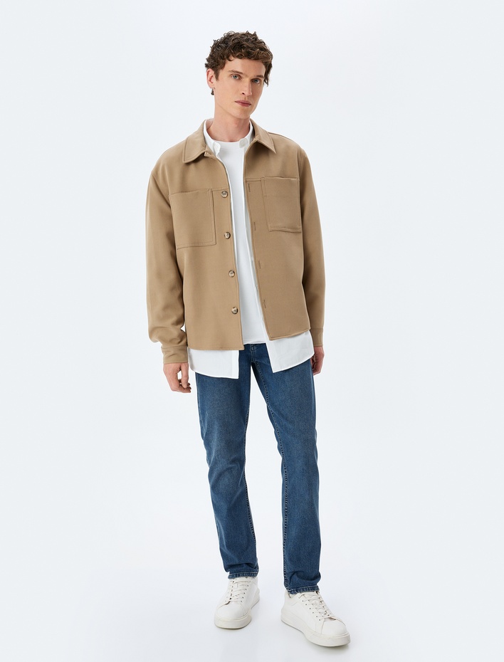  Slim Fit Kot Pantolon - Brad Jean