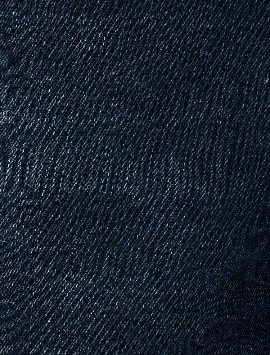   Normal Bel Düz Paça Straight Fit Jean Pantolon - Mark Jean