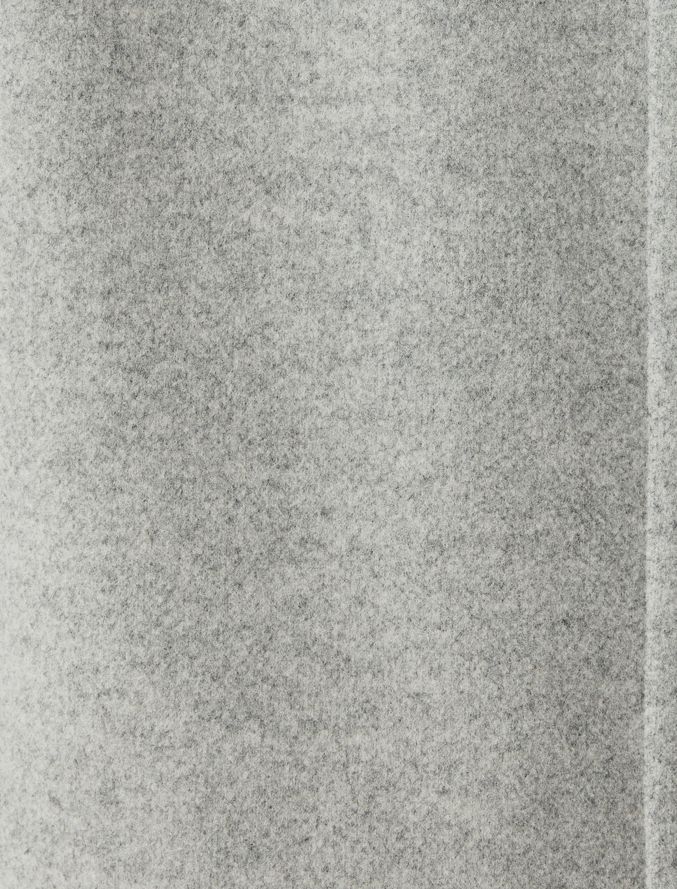 Uzun Kollu Viskon Karışımlı Kapaklı Cep Detaylı Kaşe Ceket