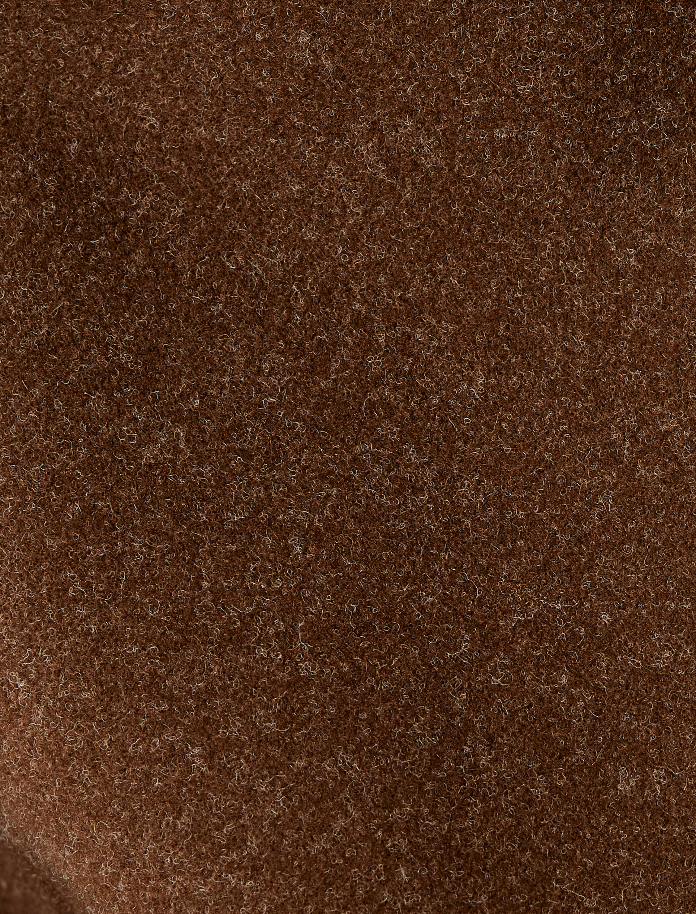   Uzun Kollu Viskon Karışımlı Kapaklı Cep Detaylı Kaşe Ceket