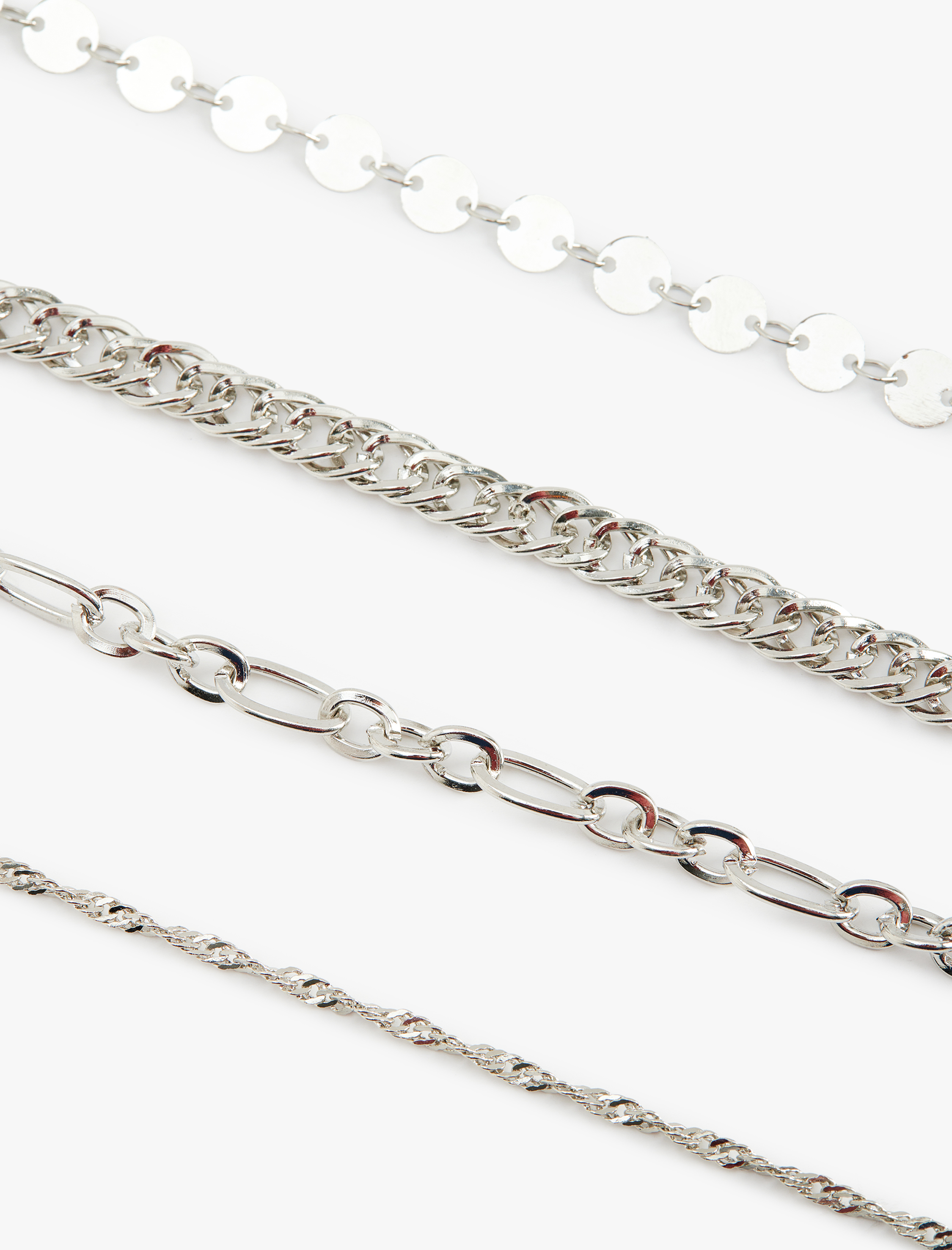  Kadın 4'lü Zincir Bileklik Seti