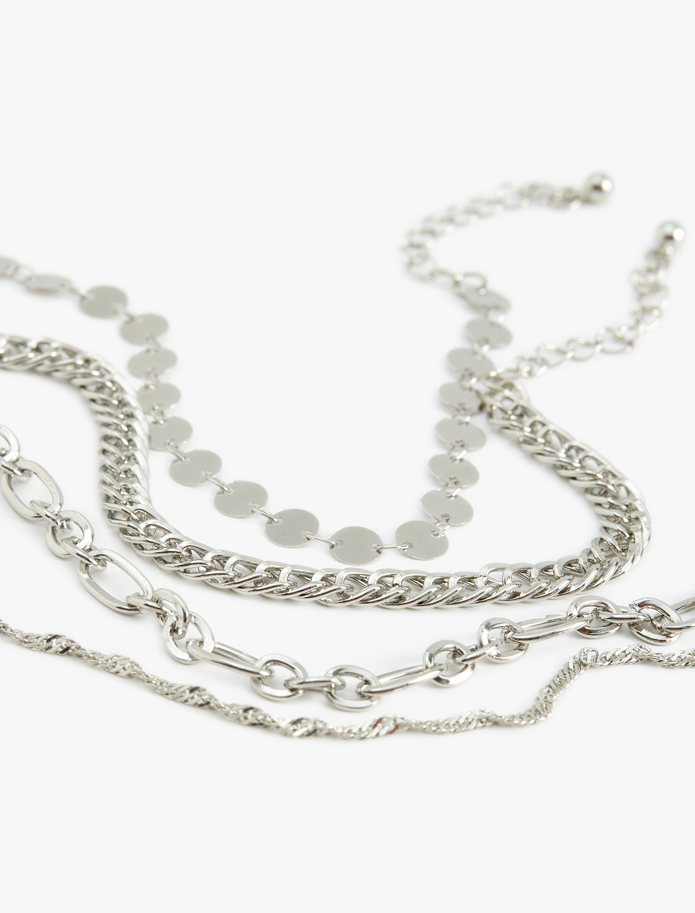  Kadın 4'lü Zincir Bileklik Seti