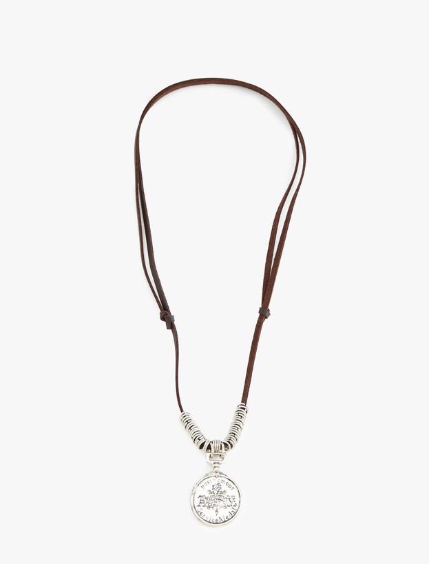Charm Detaylı Kolye_0