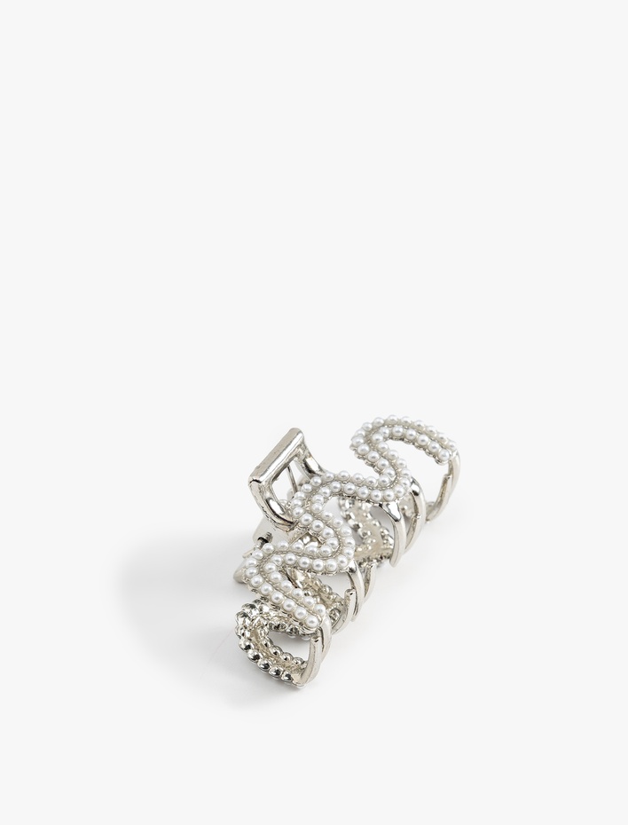 Kadın İnci Boncuklu Saç Tokası