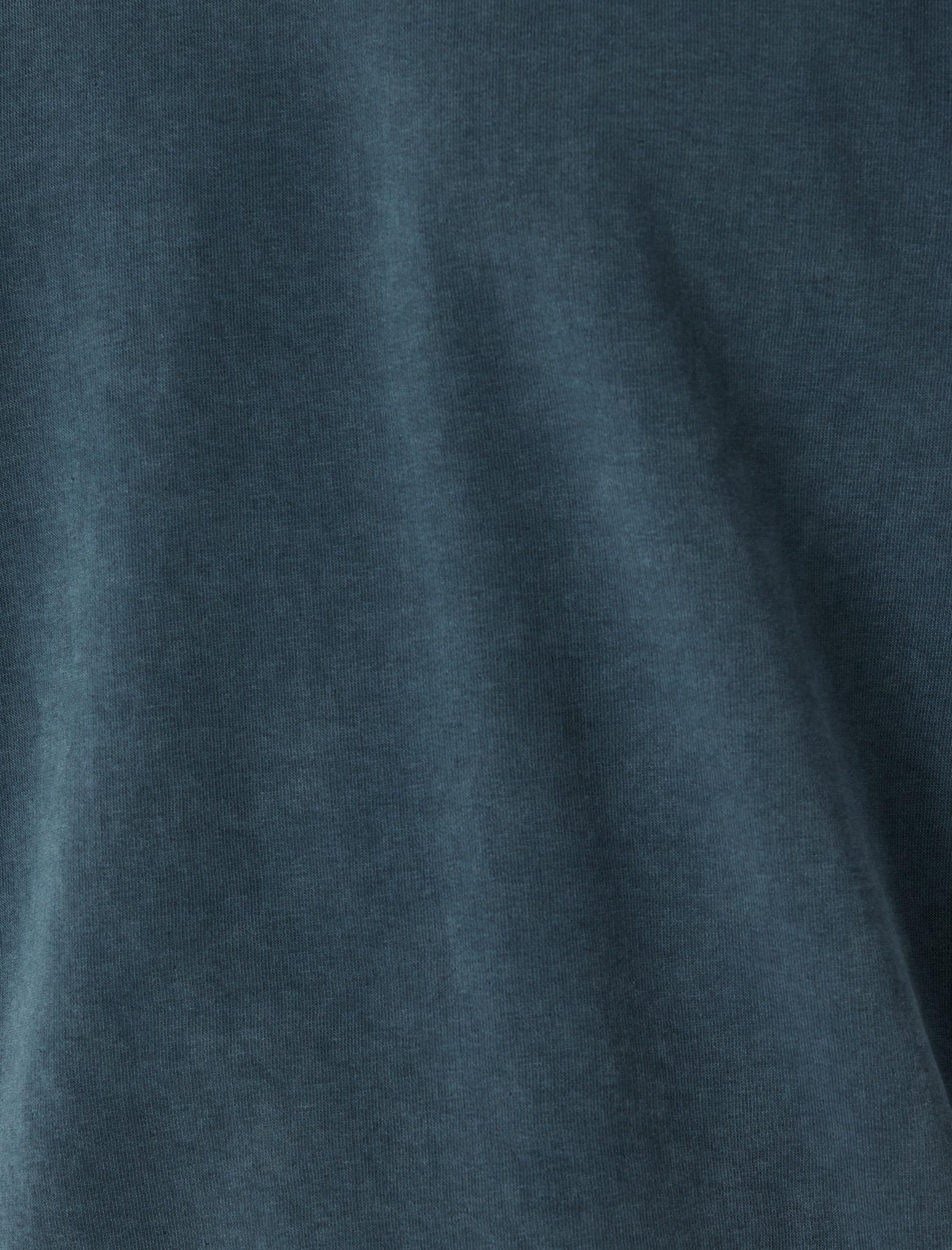   Bisiklet Yaka Uzun Kollu Şardonlu Pamuk Karışımlı Yıkamalı Basic Sweatshirt