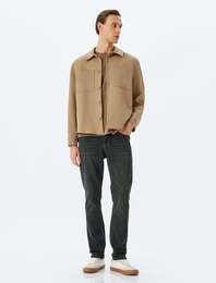 Slim Fit Kot Pantolon - Brad Jean