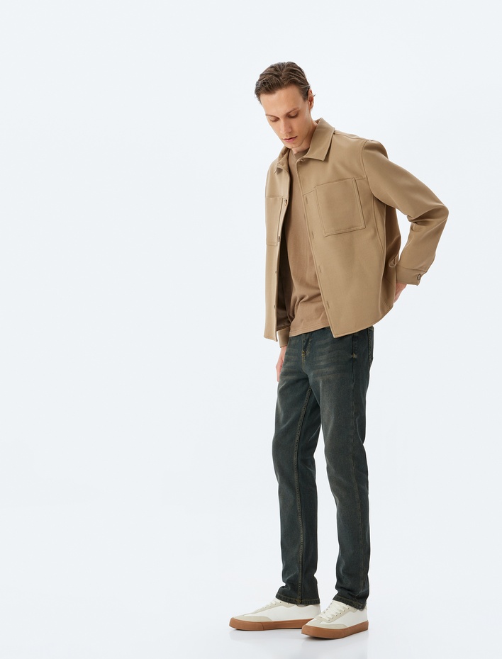  Slim Fit Kot Pantolon - Brad Jean