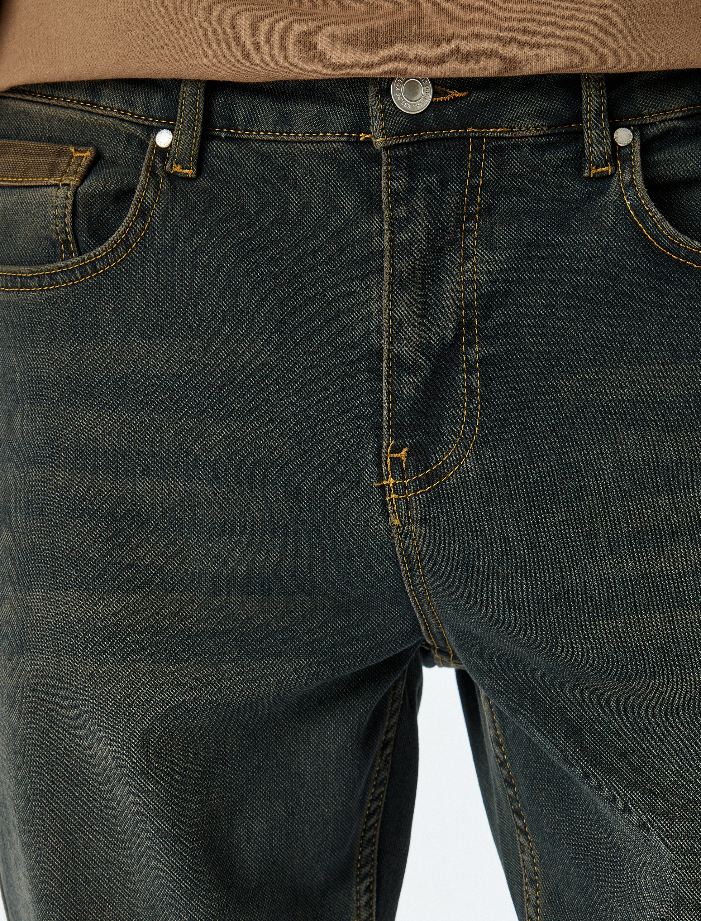   Slim Fit Kot Pantolon - Brad Jean