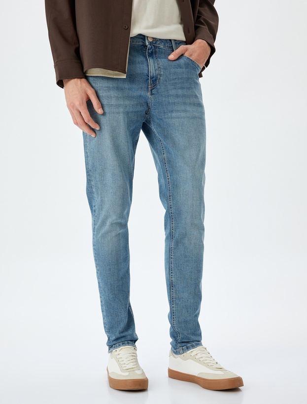 Skinny Fit Kot Pantolon - Michael Jean_2