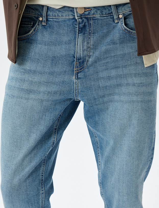 Skinny Fit Kot Pantolon - Michael Jean_4