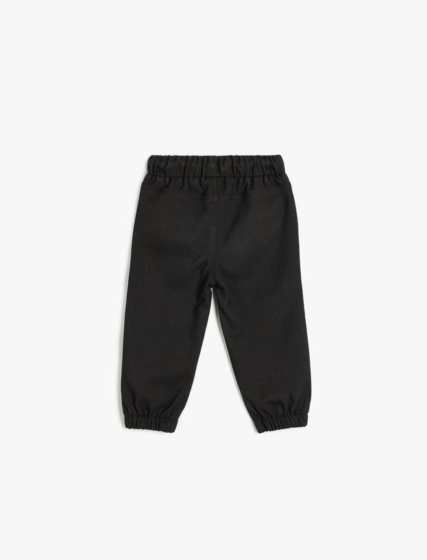 Jogger Pantolon Beli Bağlamalı Cepli_1