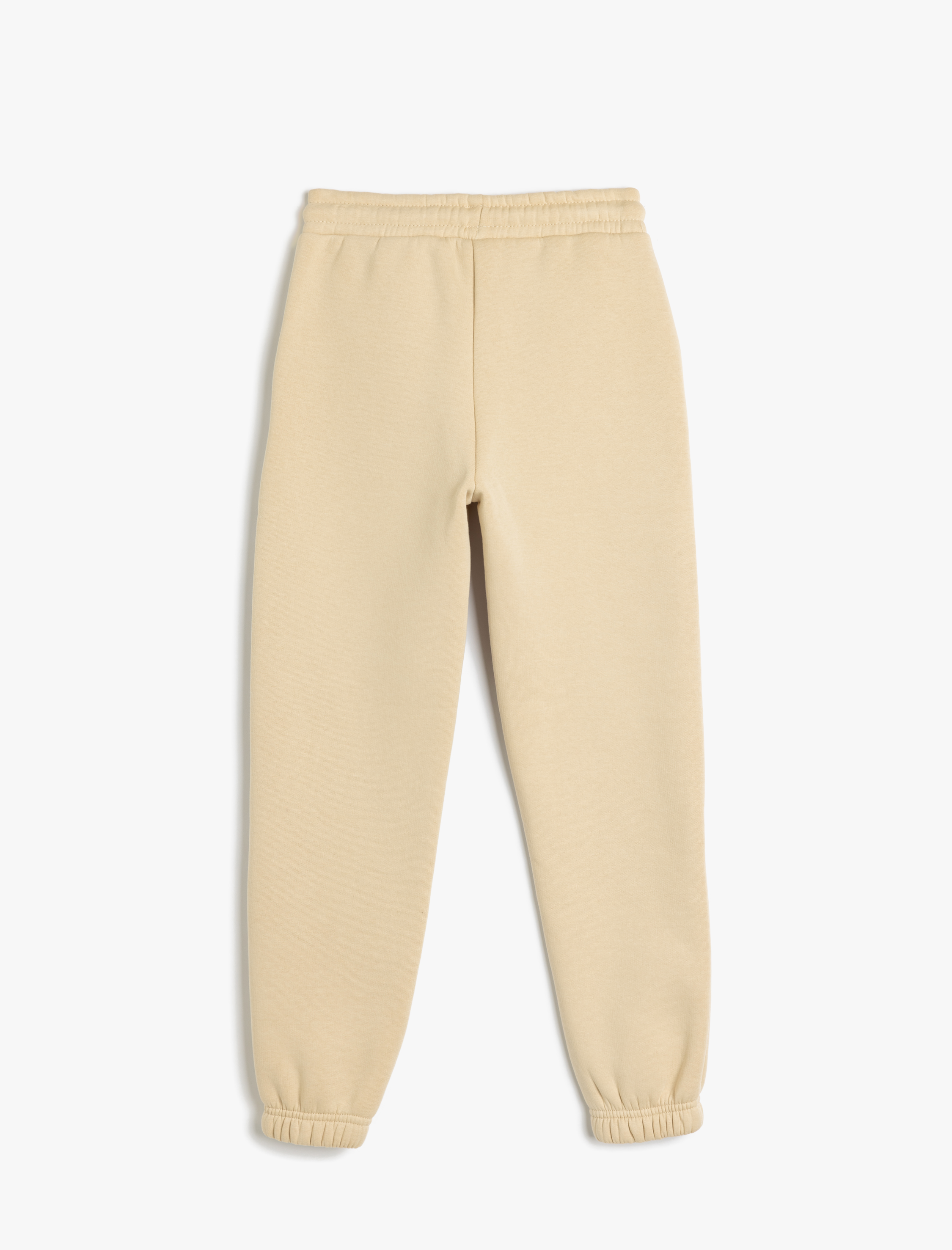  Erkek Çocuk Beli Bağlamalı Cep Detaylı Şardonlu Basic Jogger Eşofman Altı