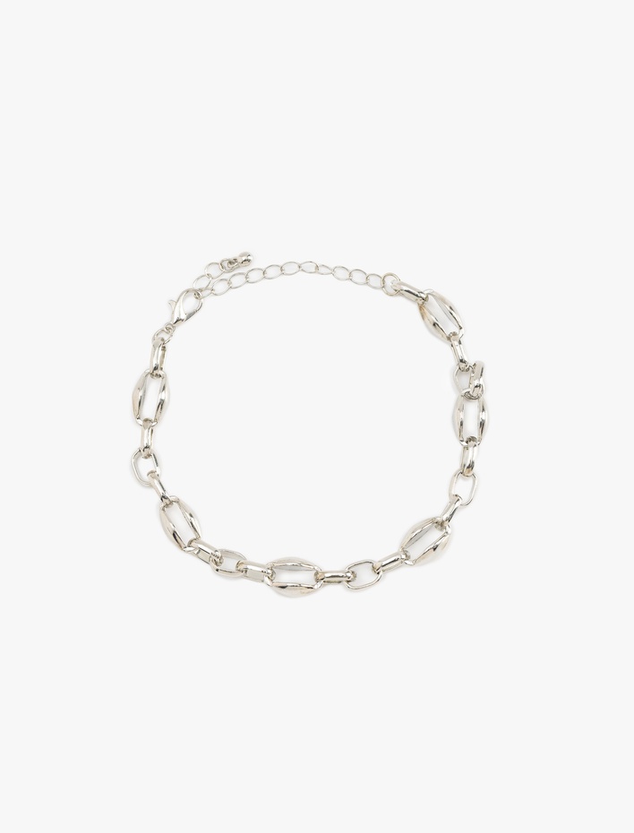 Kadın Zincir Detaylı Ayarlanabilir Bilezik