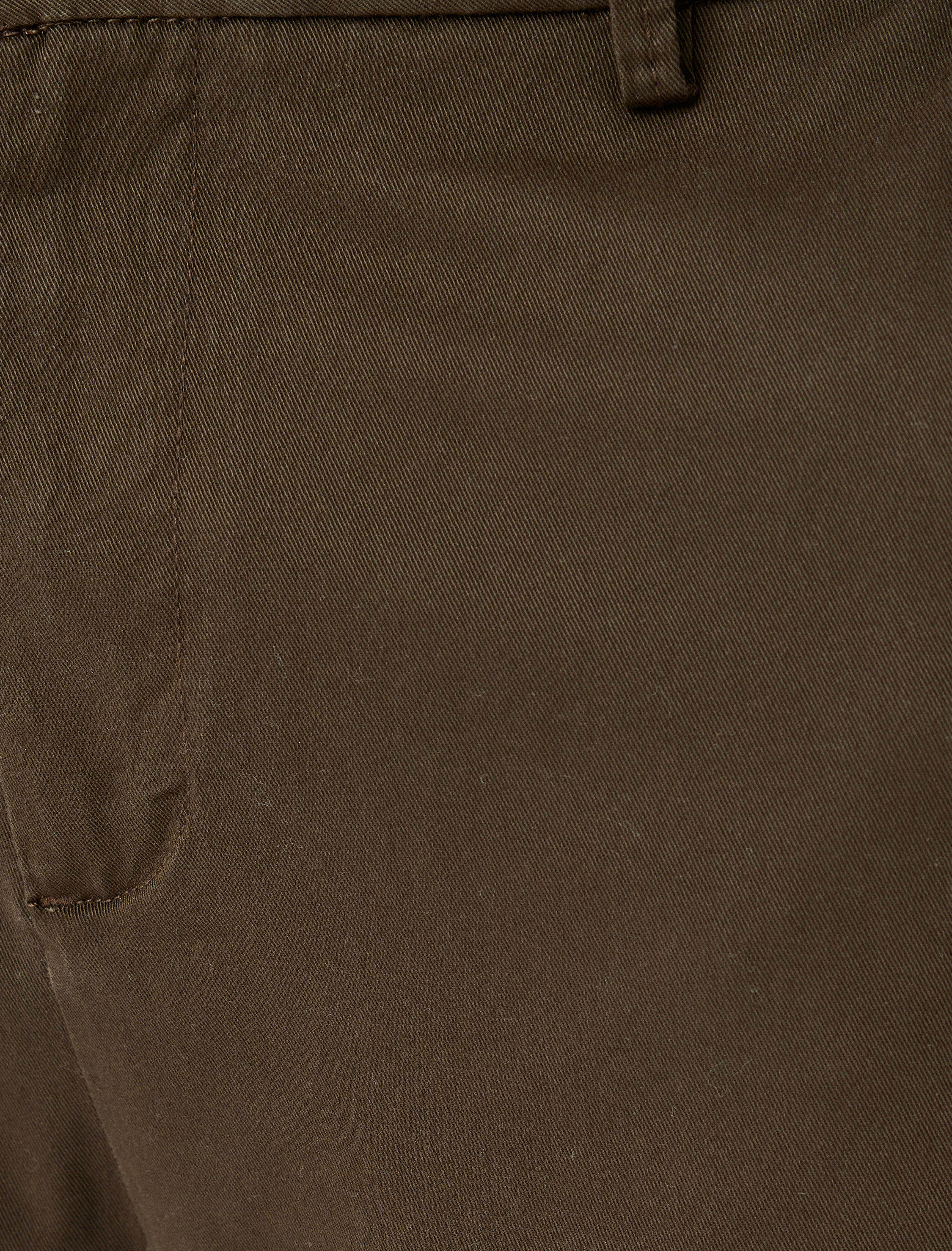   Pamuklu Gabardin Cep Detaylı Chino Pantolon
