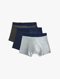 Basic Pamuklu 3'lü Boxer Seti