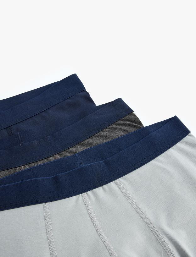 Basic Pamuklu 3'lü Boxer Seti_5