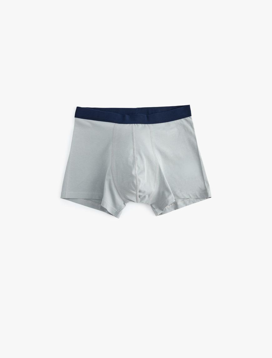   Basic Pamuklu 3'lü Boxer Seti