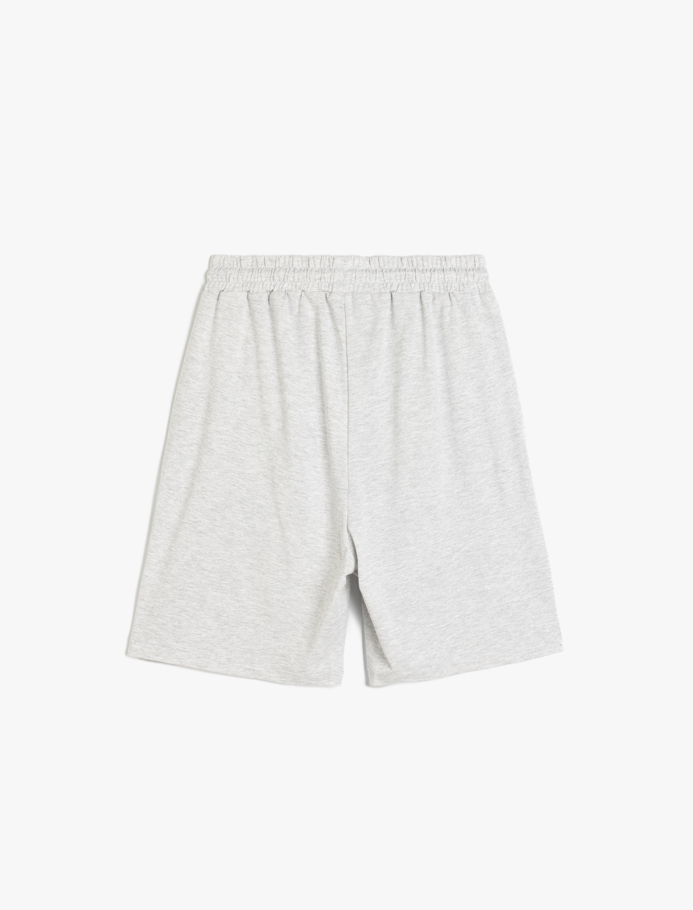   Pamuklu Cep Detaylı Beli Bağcıklı Kısa Şort