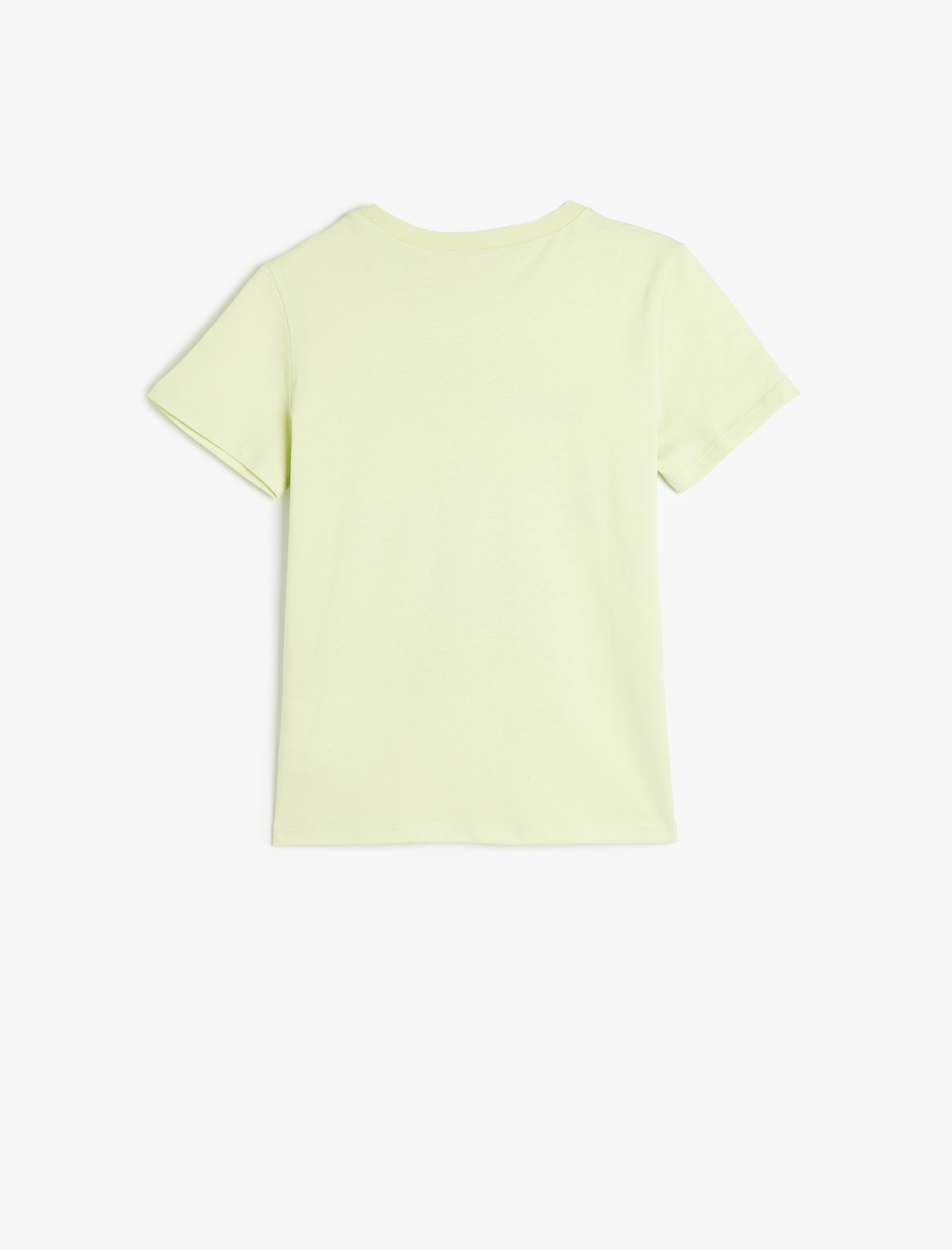  Erkek Çocuk Baskılı Kısa Kollu Bisiklet Yaka Pamuklu Tişört